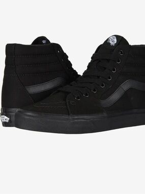 Vans Sk8 Hi Triple Black Men’s 8 | Women’s 9.5